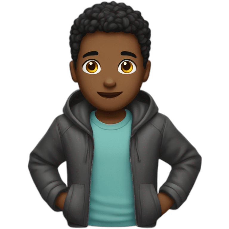 Américain boy emoji