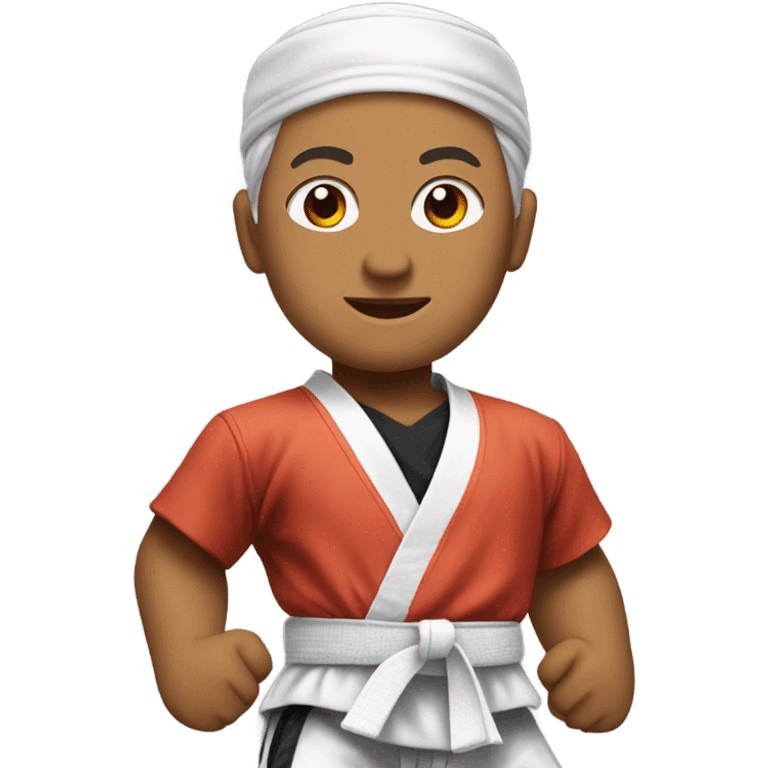 The karate kid  emoji