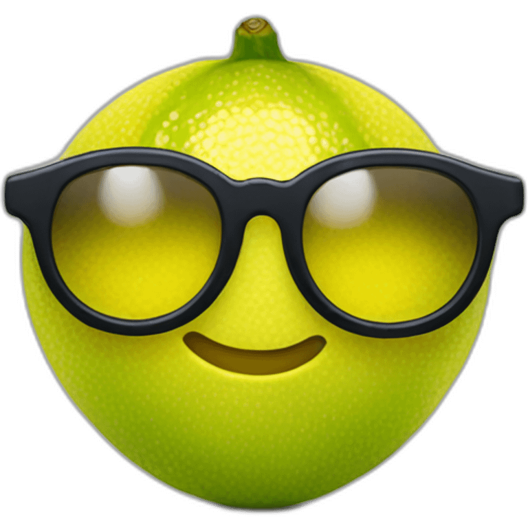 Limon-gafas- sonrisa emoji