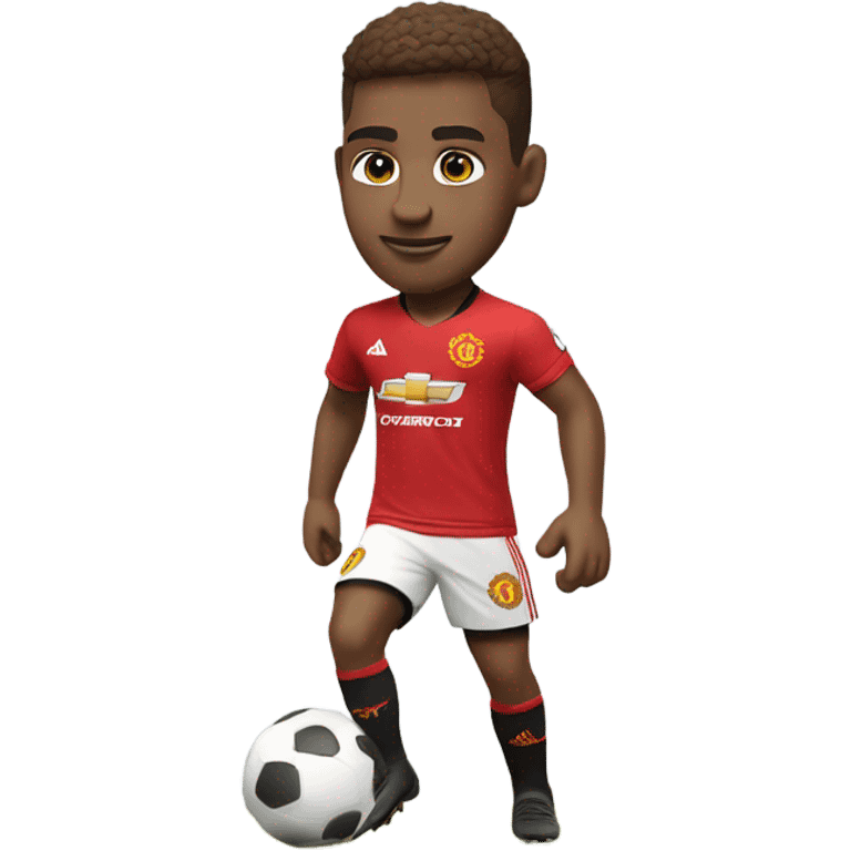 Manu football  emoji