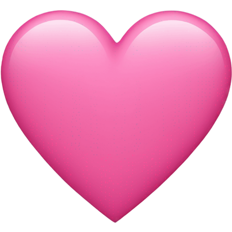 Pink heart emoji