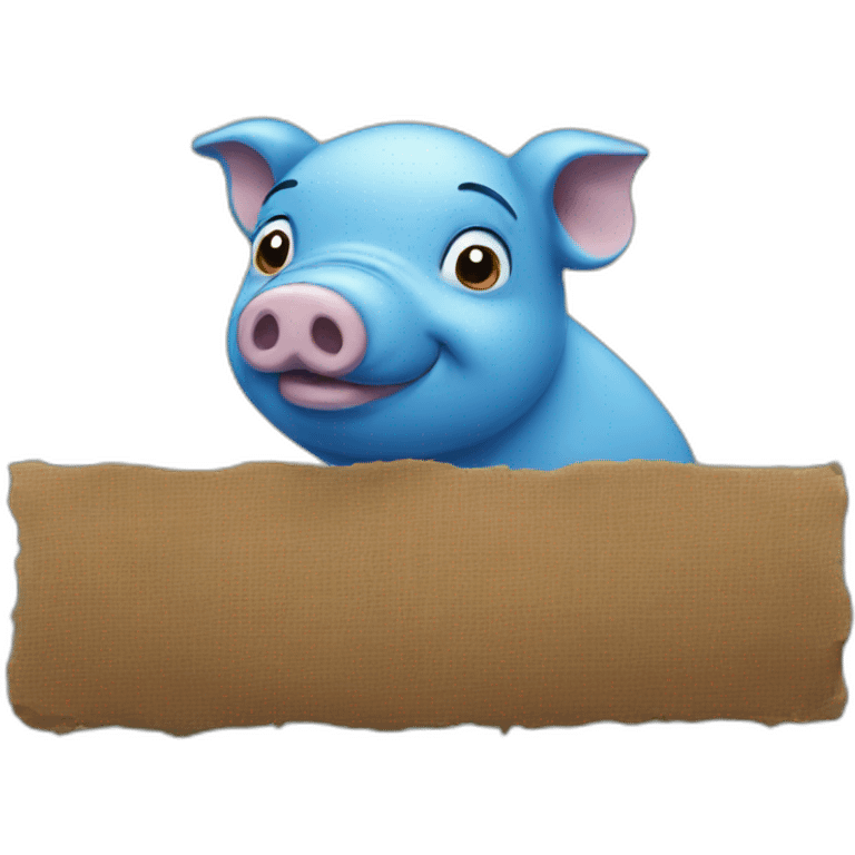 blue-pig emoji