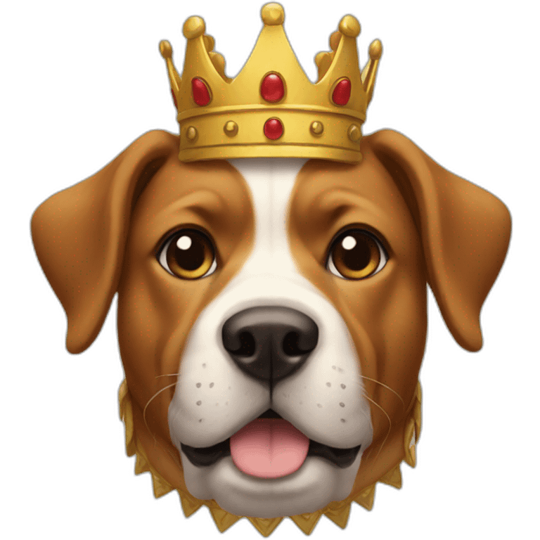 dog king emoji