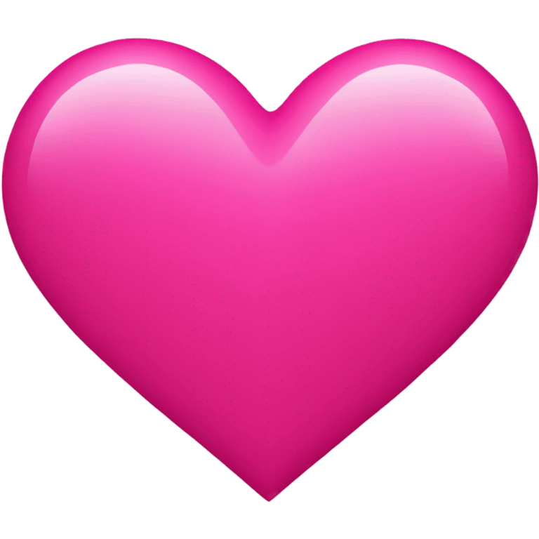 Pink heart  emoji