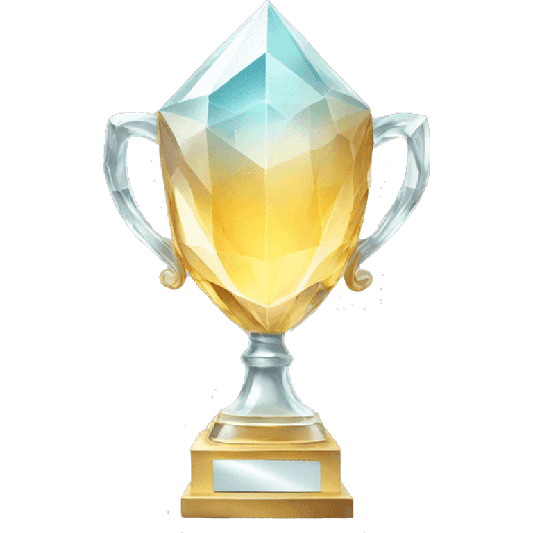 crystal trophy emoji