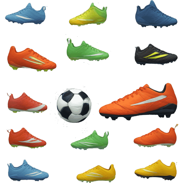 zapatillas de futbol emoji