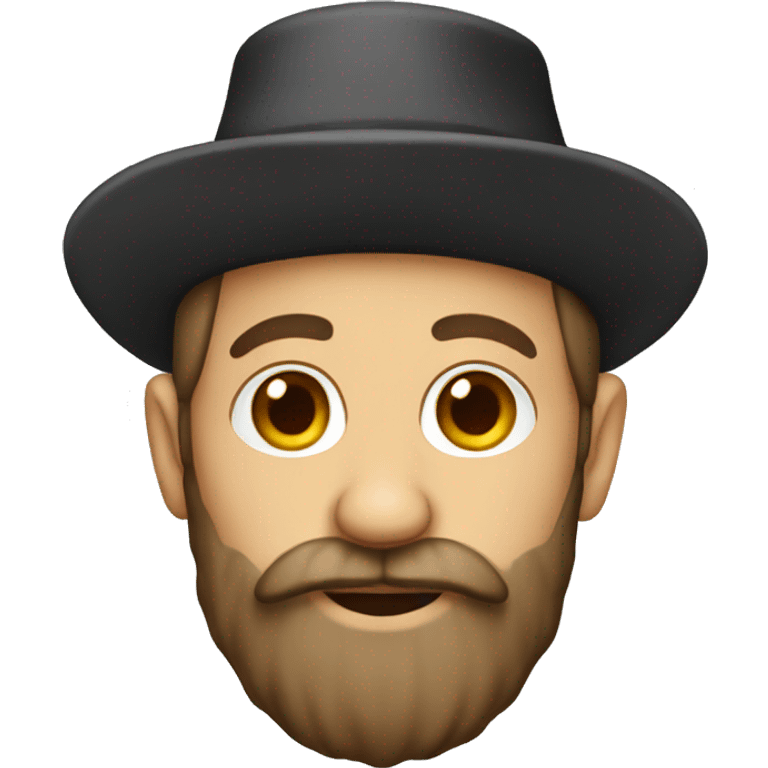 Rabbi with beard emoji