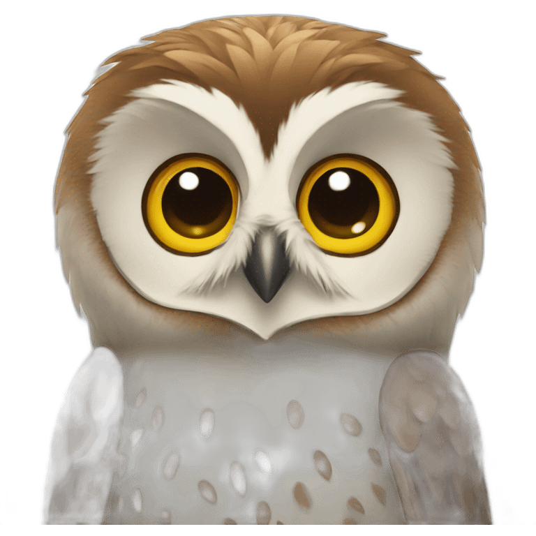 happy animal owl emoji