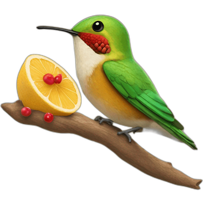 emoji de un colibrí con dulces sueños  emoji