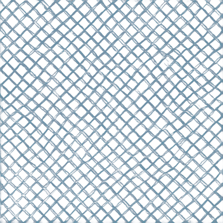 Cloth with blue grid emoji