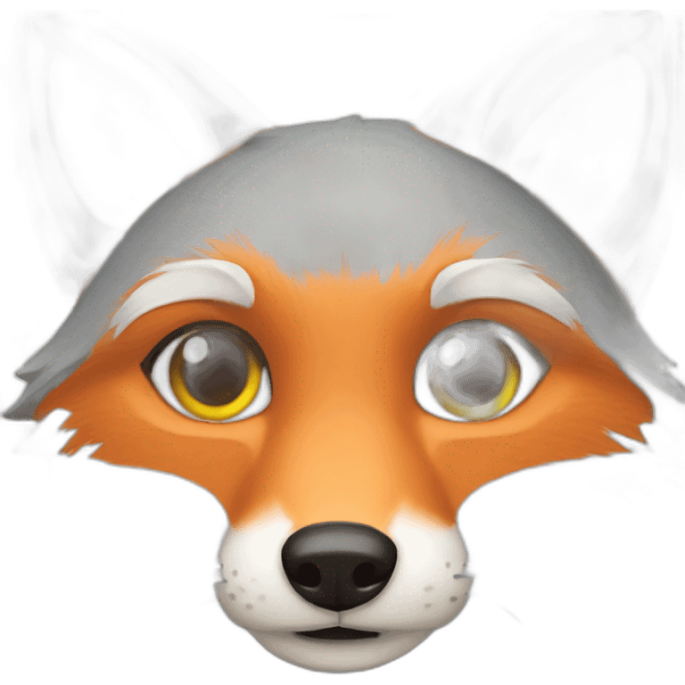 grey fox emoji