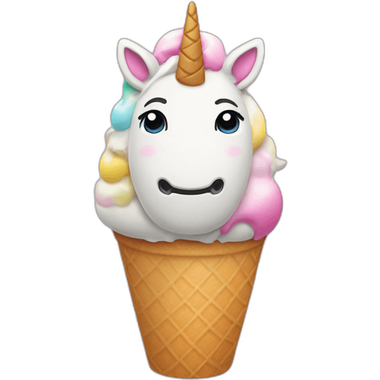 unicorn-ice-cream emoji