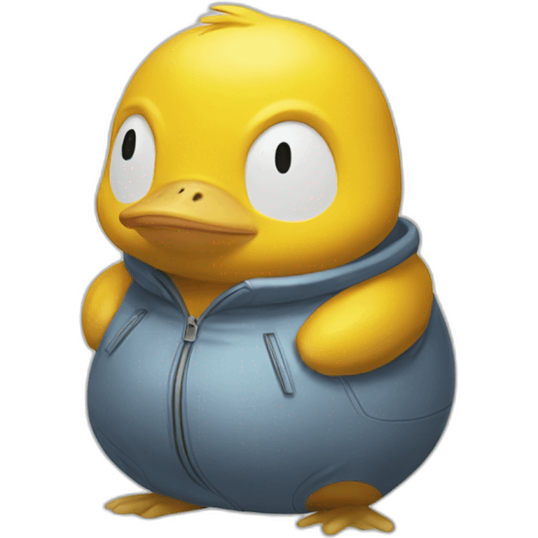 Psyduck Detektiv emoji