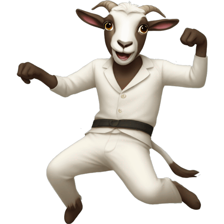 goat party dance emoji