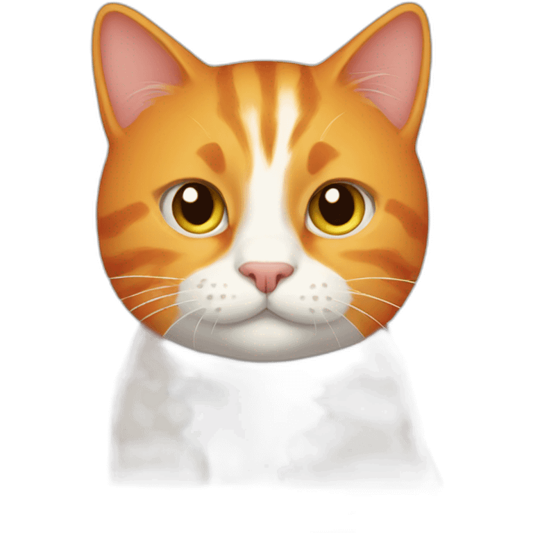 Orange cat emoji