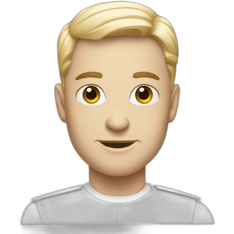 a white Tesla emoji