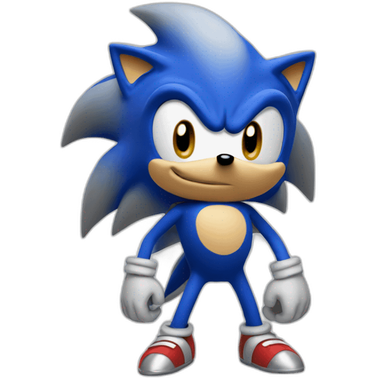 Sonic the hedghog emoji