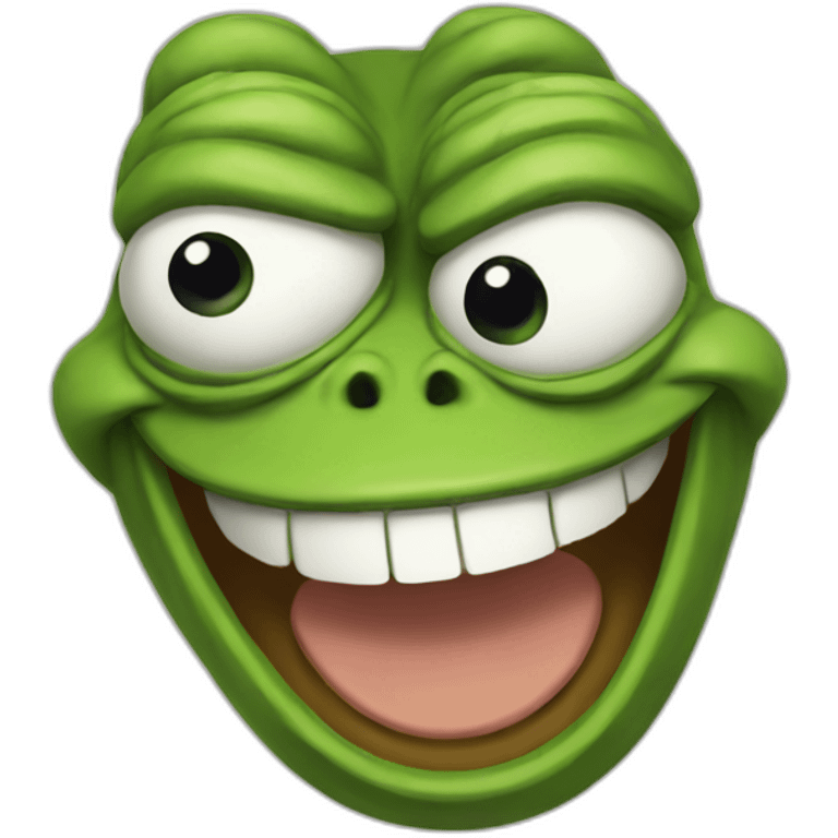 laughing pepe emoji