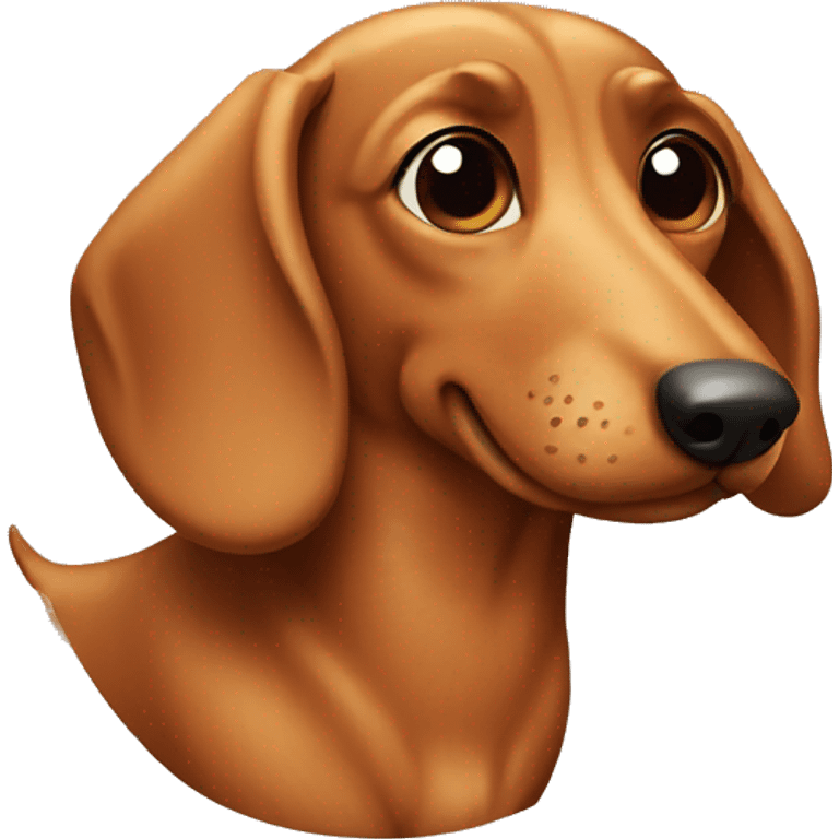 Wiener dog emoji