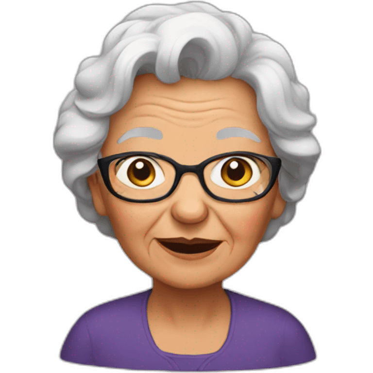 grandma emoji