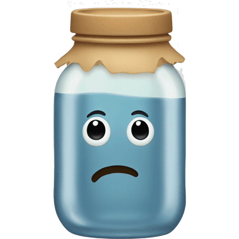 jar with liquid inside emoji