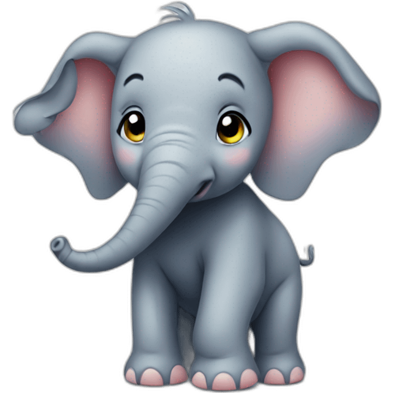 little Cute Elephant emoji