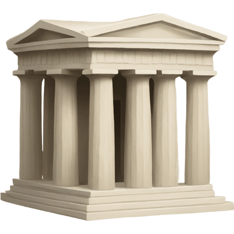 greek temple  emoji