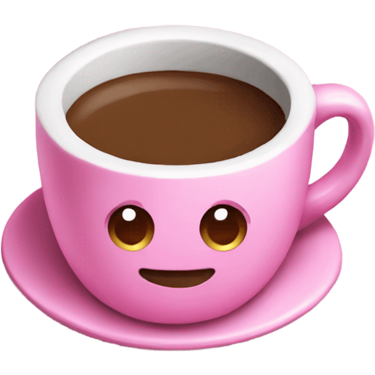 Coffe pink  emoji