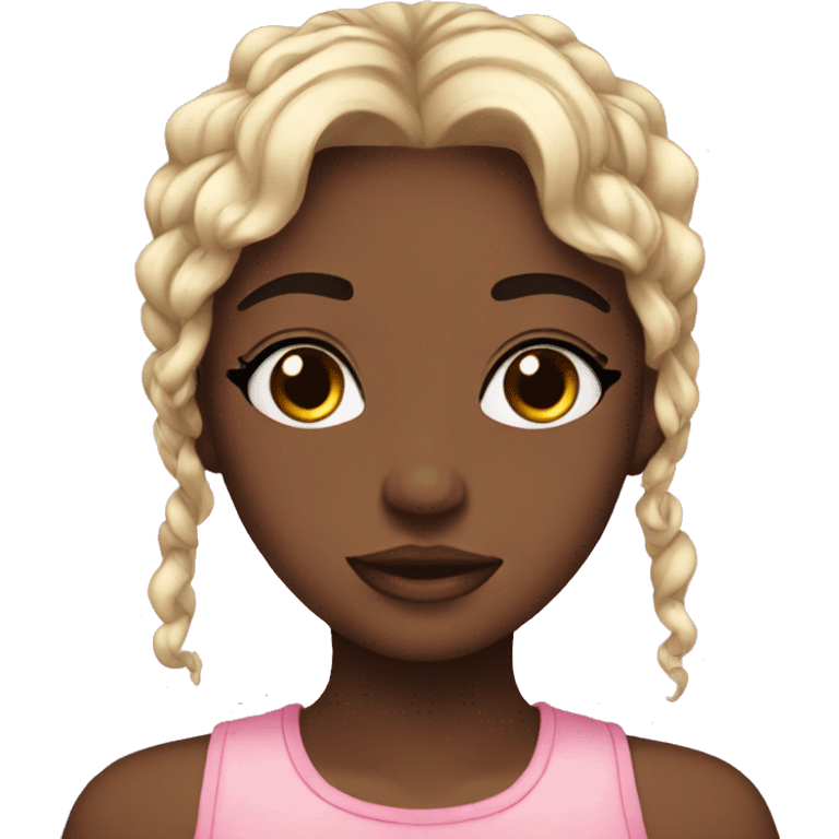 cute black girly aesthetic emoji emoji