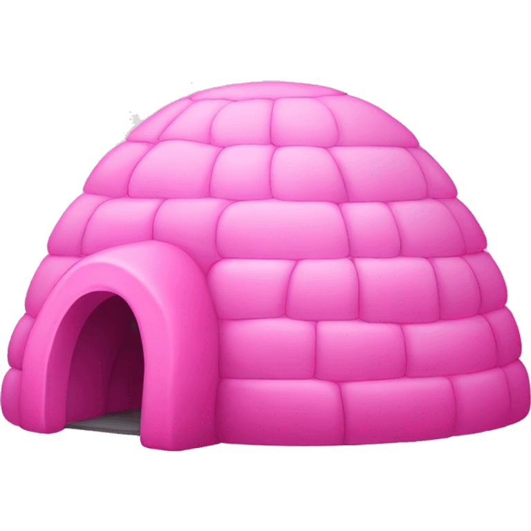 pink igloo emoji