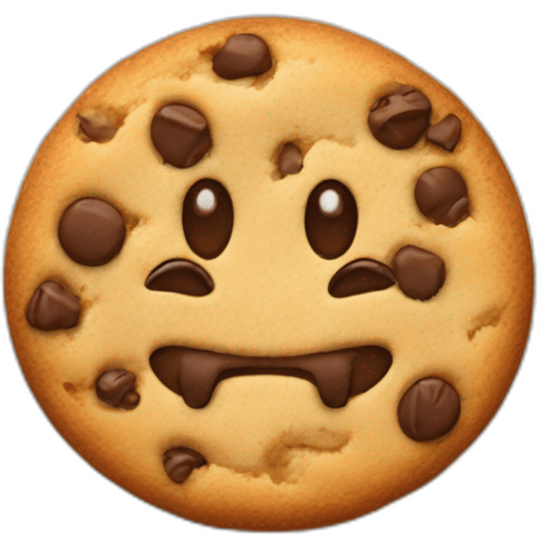 a cookie emoji