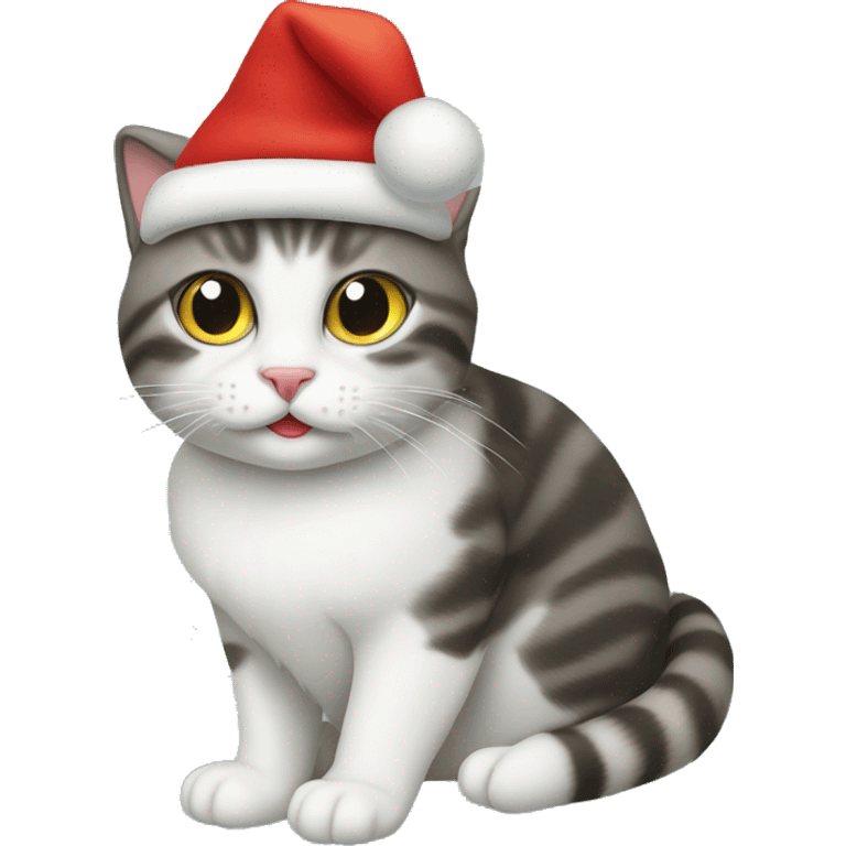 Katze im Weihnachtsbaum  emoji