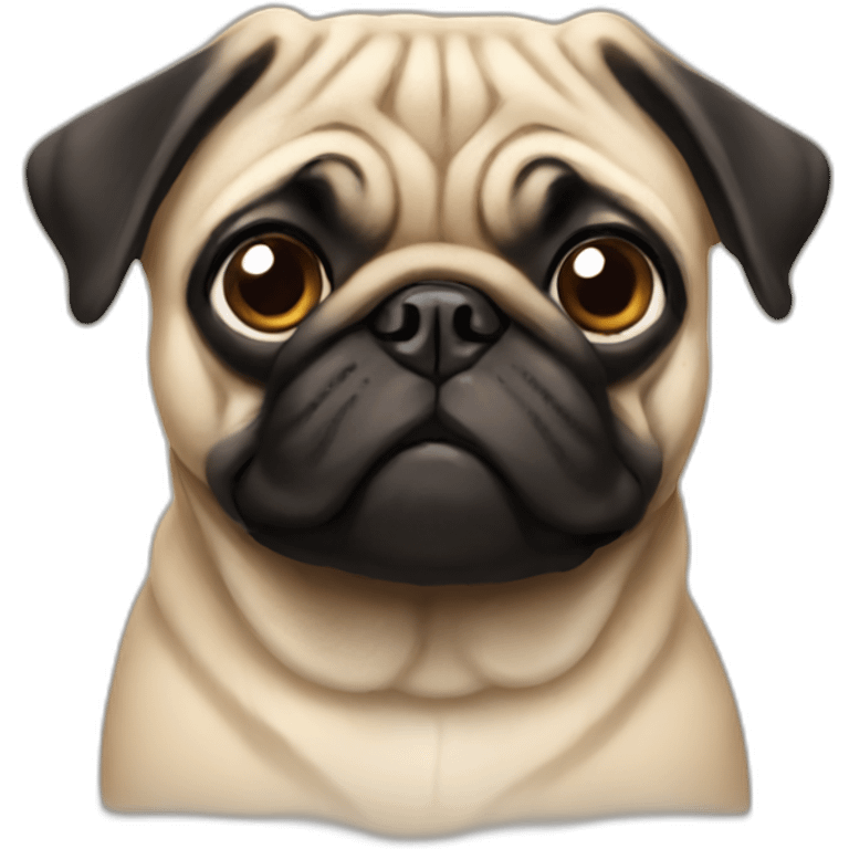 Pug emoji