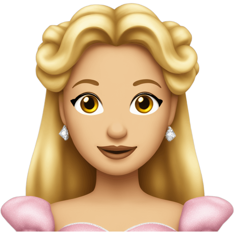 Mariah Carey as Glinda the Good emoji