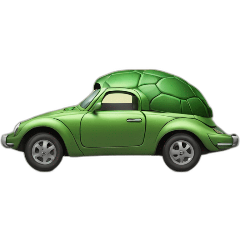 Car sur tortue emoji