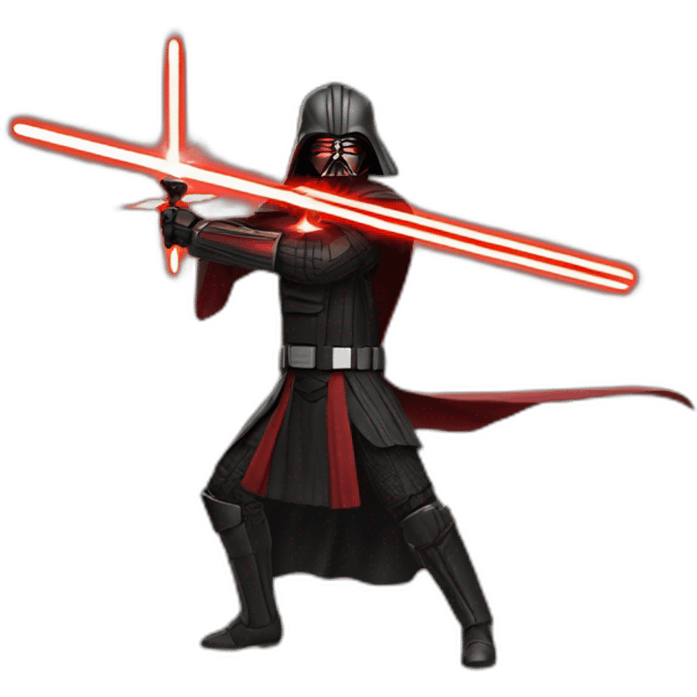 Darth nihlius with red lightning emoji