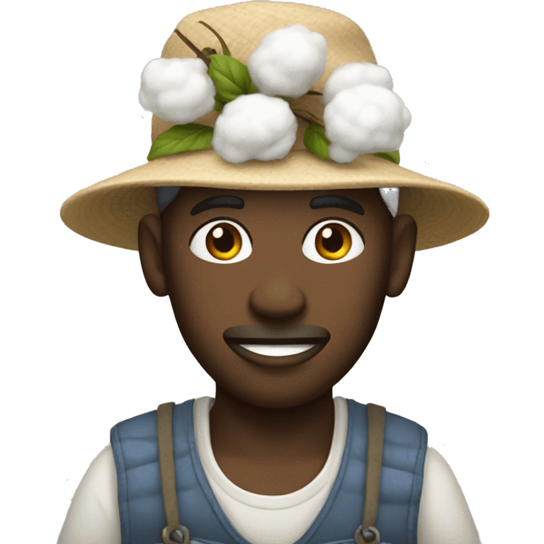 Cotton picker emoji