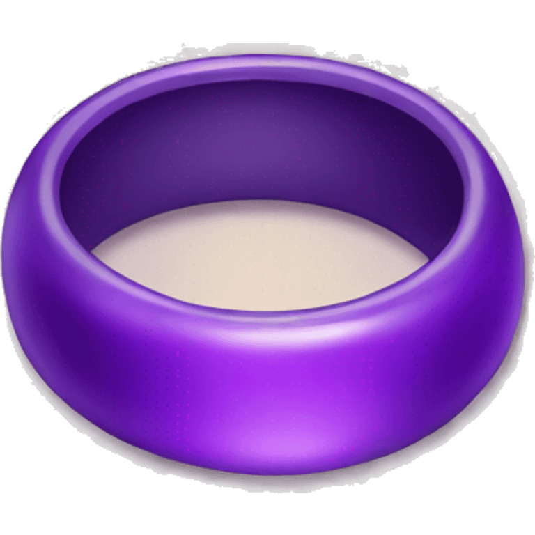 Purple ring emoji