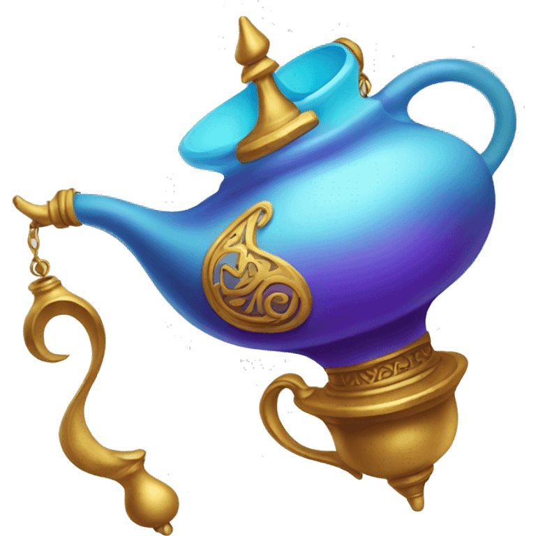 Genie lamp aladdin emoji