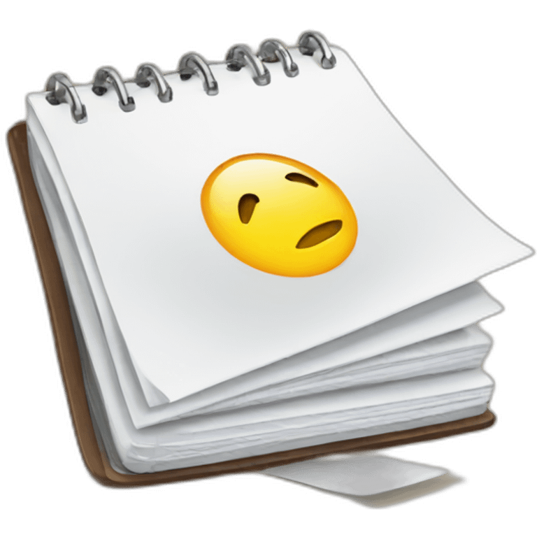 weekly agenda emoji