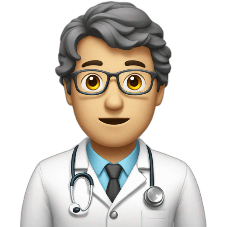 Doctor good farting emoji