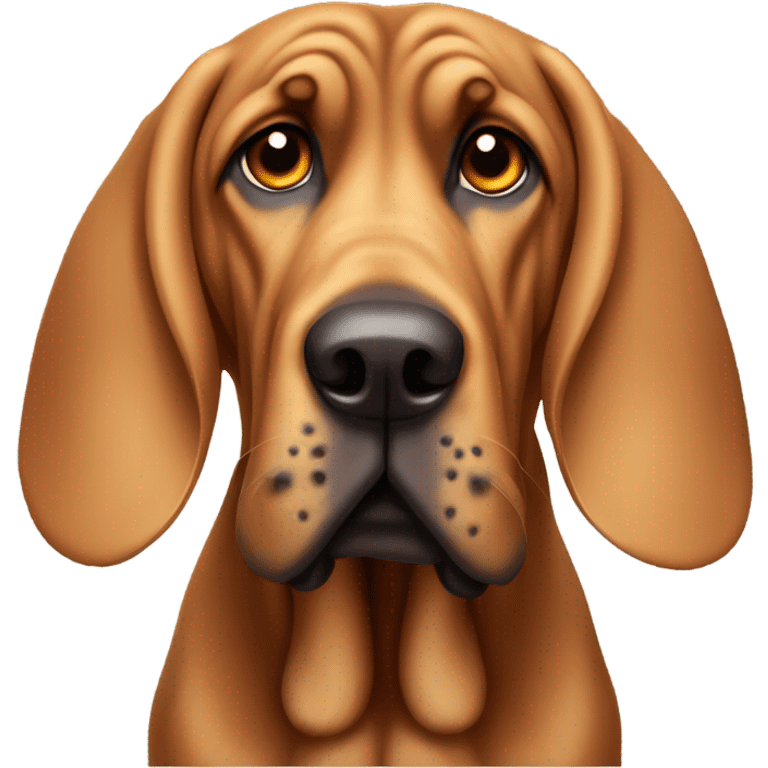 Fat bloodhound emoji