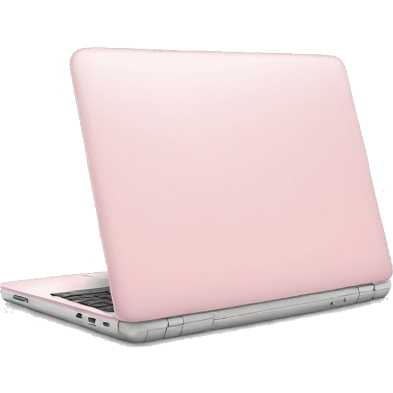 Light pink laptop emoji