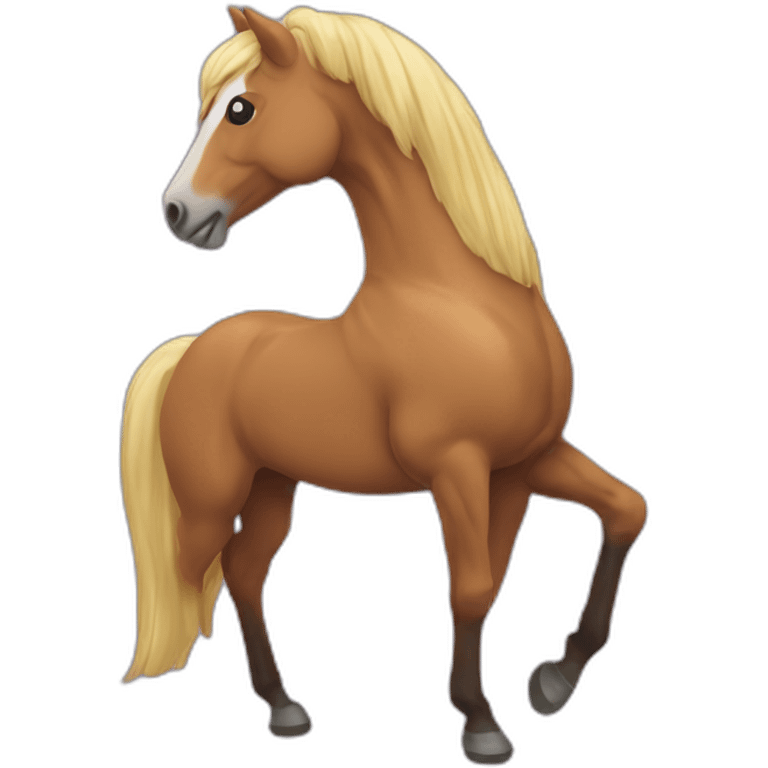 Headless-horse emoji