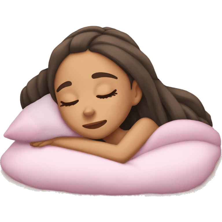 Ariana Grande sleeping emoji