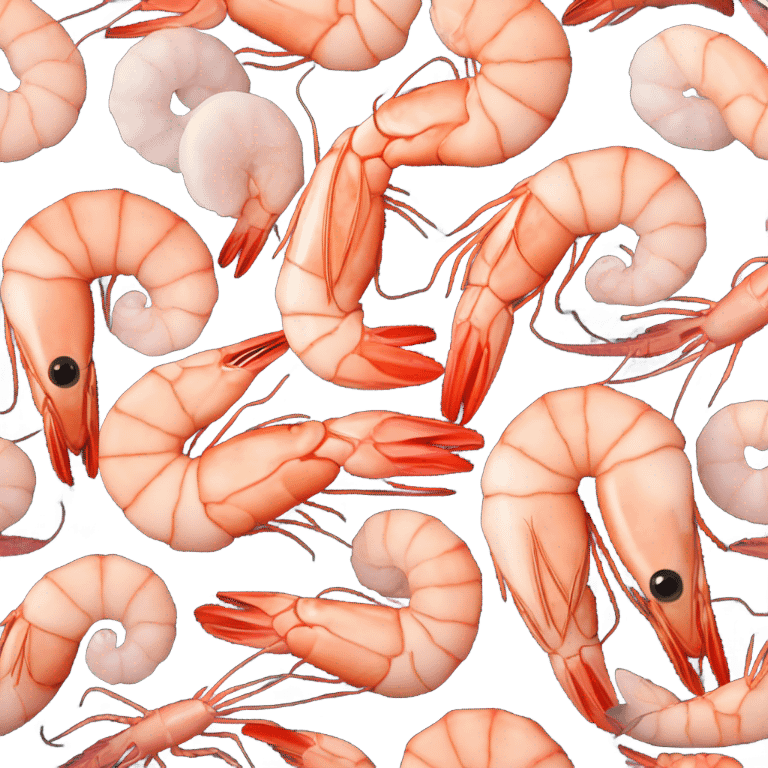 Shrimp funeral  emoji