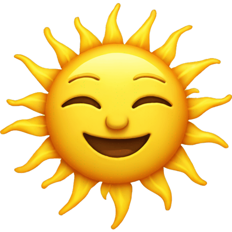 Sun emoji