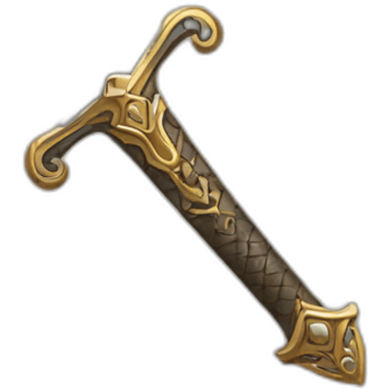 legendary ornamented sword emoji