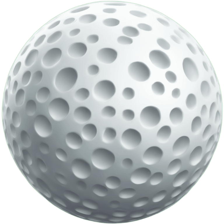 Golf ball emoji