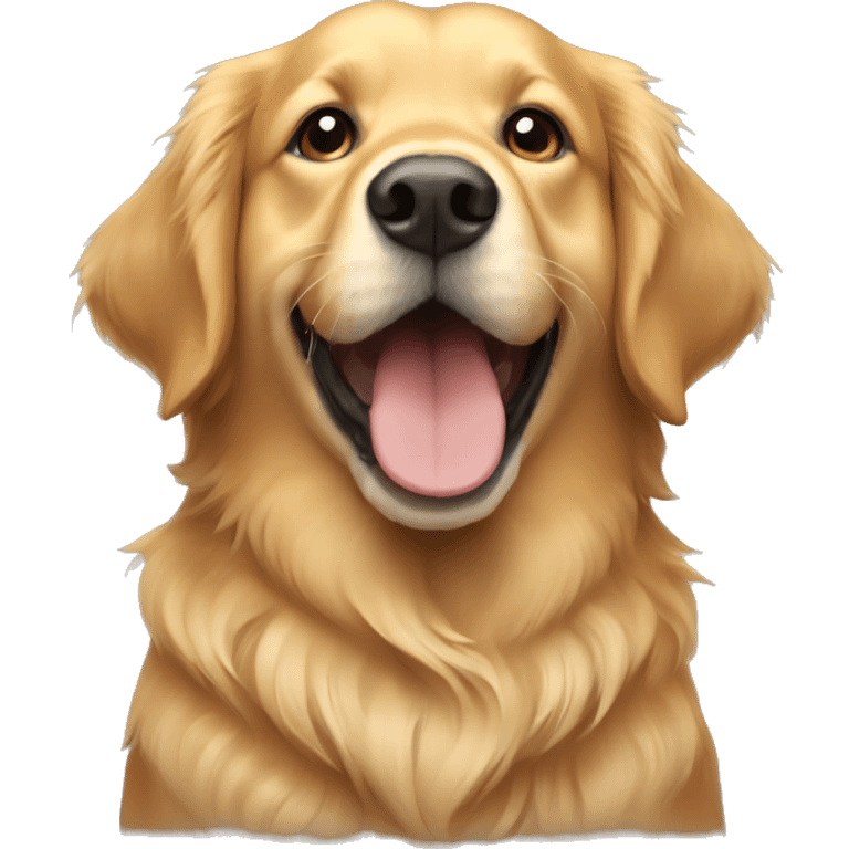 Golden retriever emoji